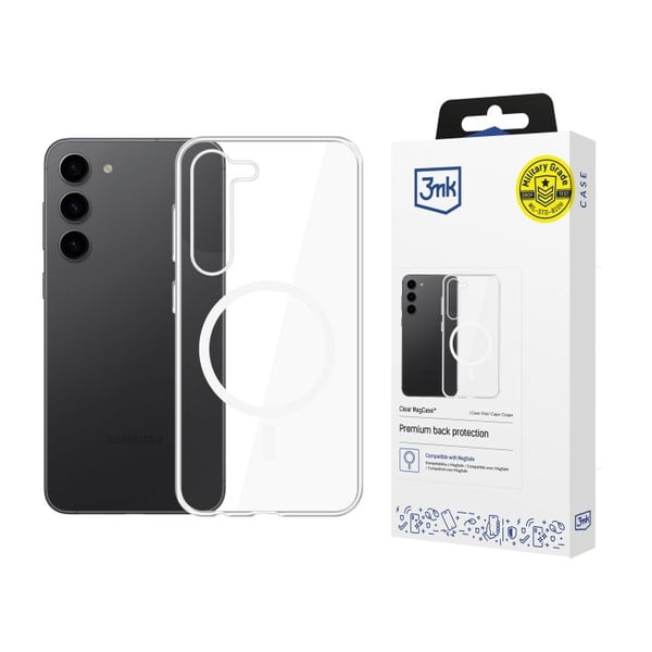 Pikkukuva 1 / 15: 3MK Clear MagCase matkapuhelimen suojakotelo 15,5 cm (6.1") Suojus Läpinäkyvä