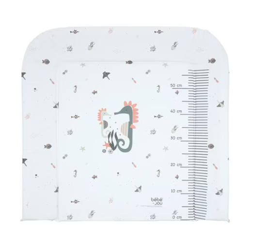 ZEWI bébé-jou 6802_022 skiftemåtte Polyvinylchlorid (PVC) Flerfarvet Flad