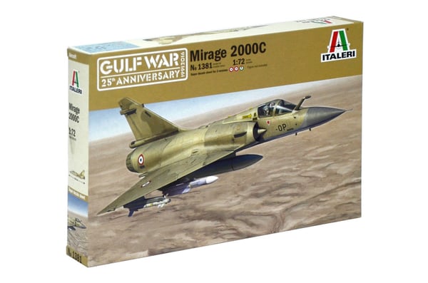 Italeri Mirage 2000C Model af fly Monteringssæt 1:72