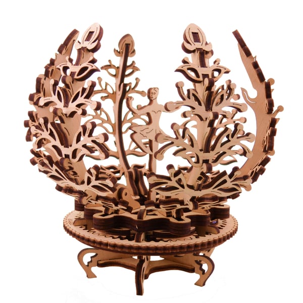 UGears Mechanical Flower 3D-palapeli 101 kpl