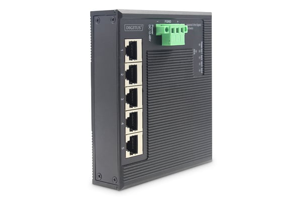 Digitus DN-651126 netværksswitch Ikke administreret Gigabit Ethernet (10/100/1000) Sort