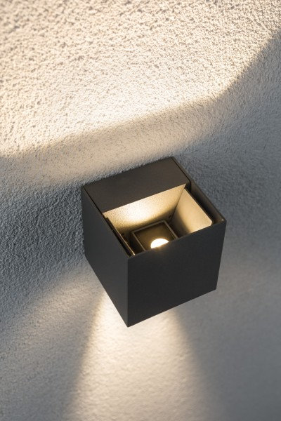Miniatyrbild 4 av 6: Paulmann 180.00 Väggbelysning för utomhusbruk LED 7,7 W