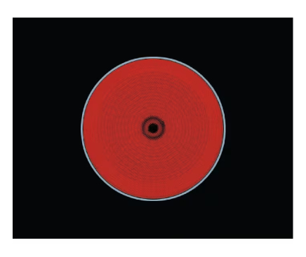 Miniatyrbillede 6 af 8: AEG HK623021FB Sort Indbygget 60 cm Keramisk 3 zone(s)