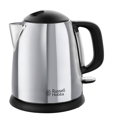 Pikkukuva 1 / 4: Russell Hobbs Victory vedenkeitin 1 L 2400 W Musta, Ruostumaton teräs