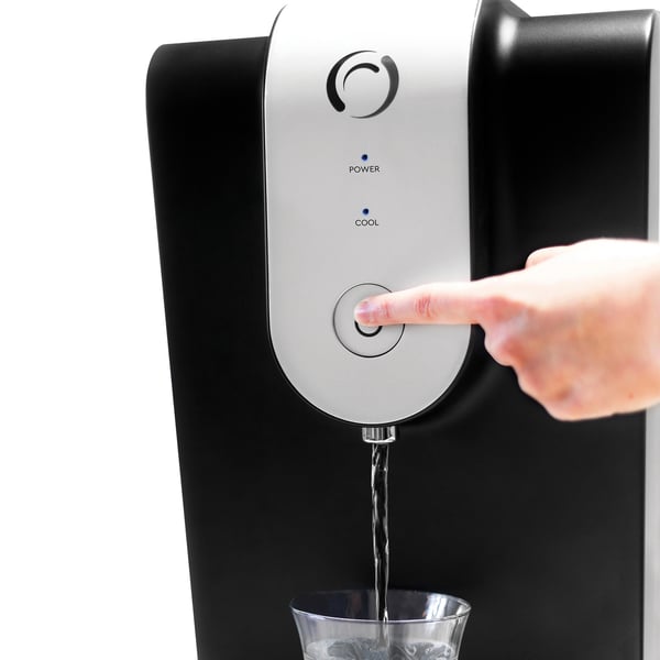 Miniatyrbild 2 av 4: Aqua Optima WC0115 vattenautomat Svart, Silver 8,2 l