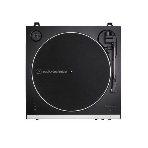 Miniatyrbild 3 av 3: Audio-Technica AT-LP60XBT Remdriven skivtallrik Vit Helautomatisk