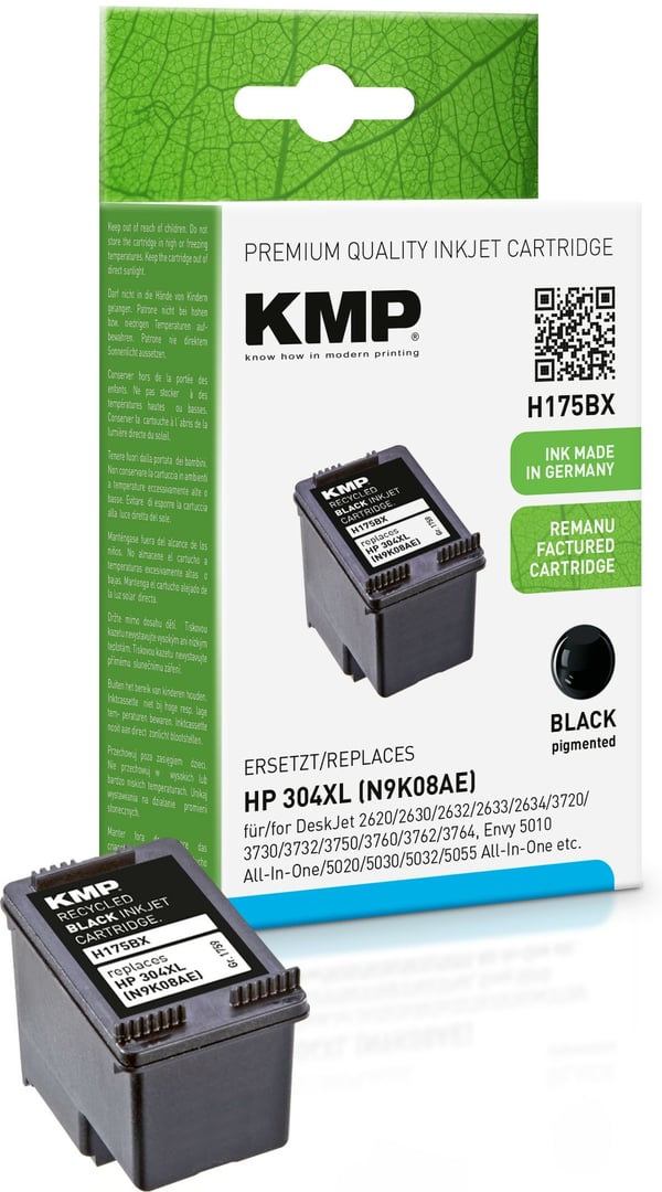 KMP 1759,4001 bläckpatroner Kompatibel Hög (XL) avkastning Svart