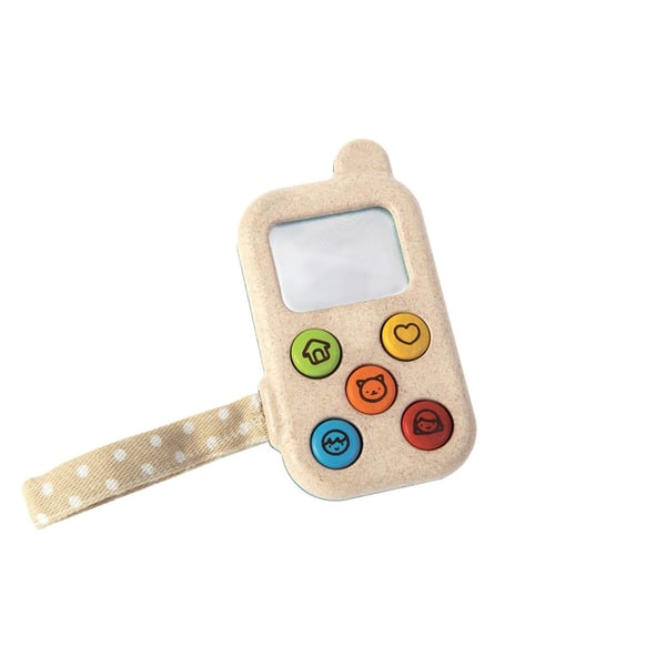 Miniatyrbillede 1 af 2: PlanToys My First Phone motorik legetøj