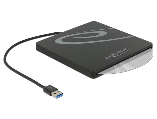 DeLOCK 42604 ODD lukning 13,3 cm (5.25") SATA III Sort
