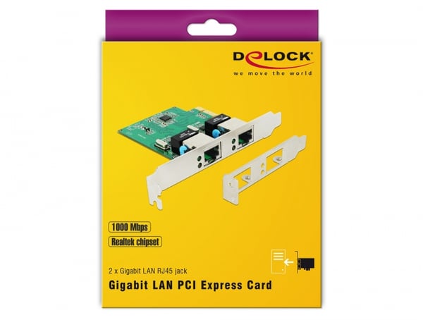 DeLOCK 89999 netværkskort Intern WLAN 1000 Mbit/s
