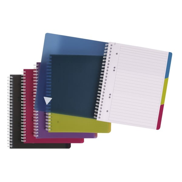 Clairefontaine 329756C blok og notesblok A5+ Forskellige farver