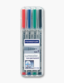 Staedtler 316 WP4 speedmarker 1 stk Sort, Blå, Grøn, Rød
