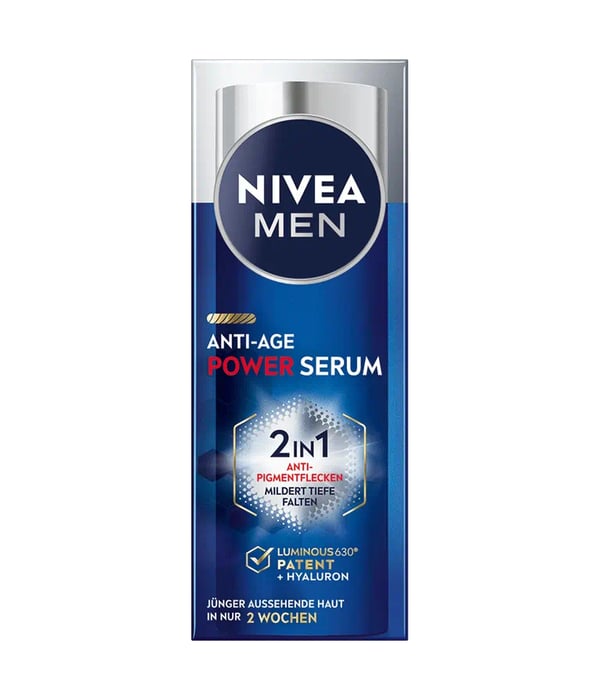 NIVEA MEN Anti-Age 2in1 Power Serum Ansigtsserum 30 ml Mænd