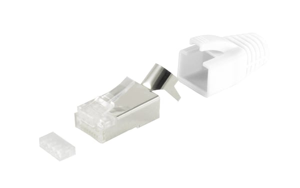S/CONN maximum connectivity 72067-W kabelkontakter RJ-45 Vit