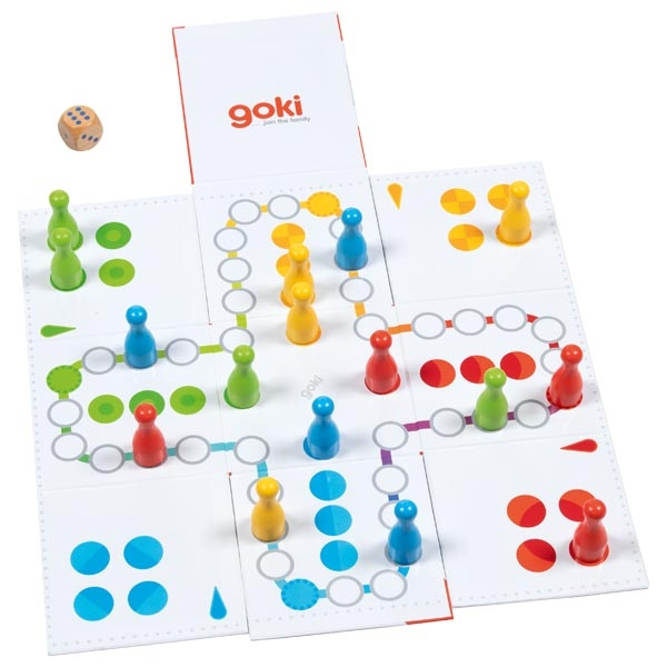 Miniatyrbillede 1 af 4: Goki 56638 brætspil Ludo