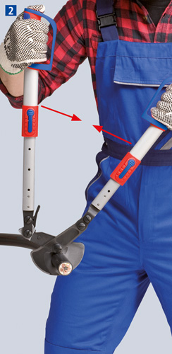 Miniatyrbild 5 av 6: Knipex 95 32 038 elektrikersax