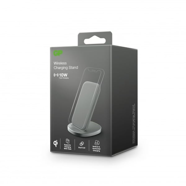 Miniatyrbillede 5 af 9: GP Batteries QS0A Smartphone Grå USB Trådløs opladning Indendørs