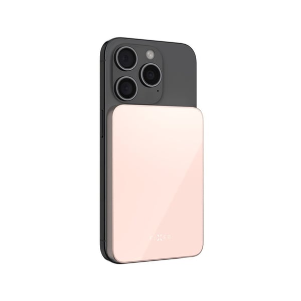 FIXED FIXZENMC-5-PI powerbank Lithium polymer (LiPo) 5000 mAh Trådløs opladning Lyserød
