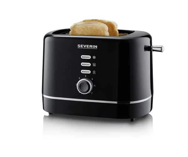Severin AT 4321 brødrister 7 2 skive(r) 850 W Sort