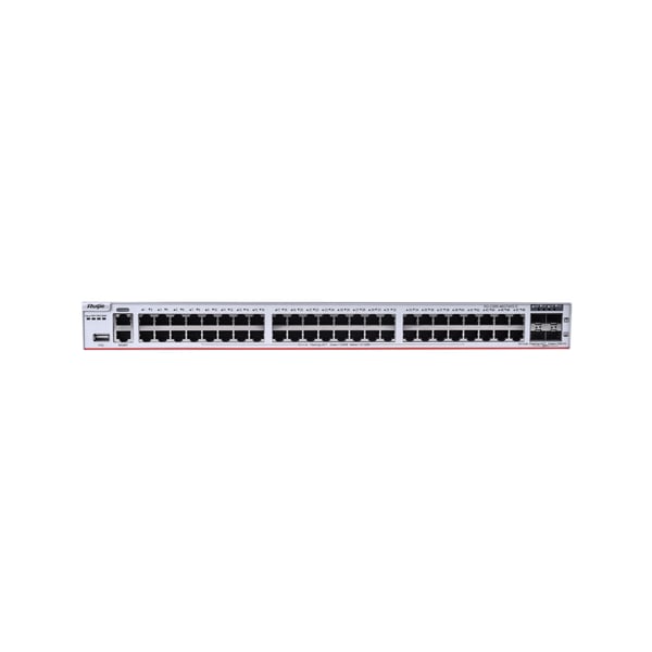 Miniatyrbild 2 av 6: Ruijie Networks RG-CS85-48GT4XS-D nätverksswitchar hanterad L3 Gigabit Ethernet (10/100/1000) 1U Grå