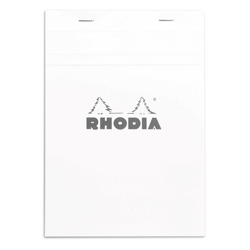 Miniatyrbillede 1 af 3: Rhodia N°16 blok og notesblok A5 80 ark Hvid