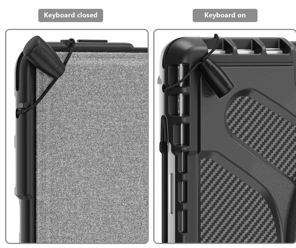 Miniatyrbillede 2 af 13: DLH DY-RC5012 tablet etui 22,9 cm (9") Cover Sort