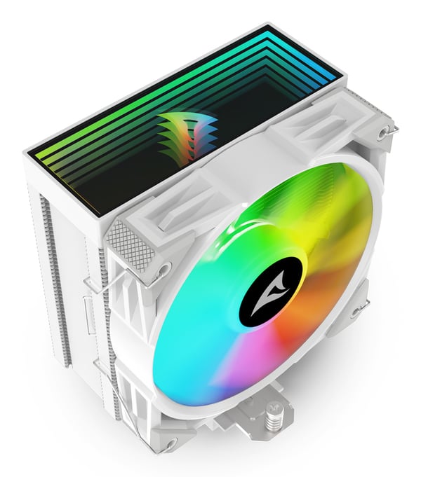 Sharkoon A50 RGB Processor Luftkylare 12 cm Vit 1 styck