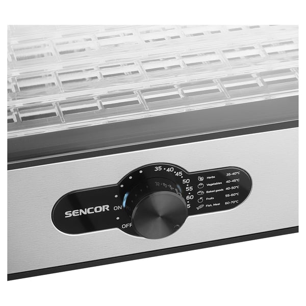 Sencor SFD 950SS Svart, Rostfritt stål 240 W
