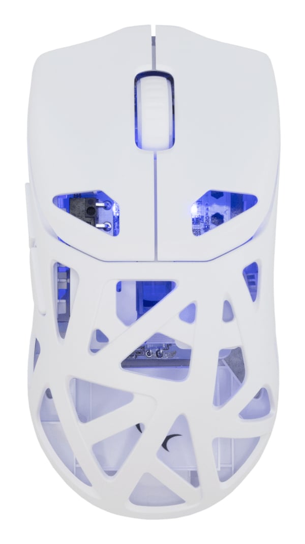 Miniatyrbild 1 av 7: White Shark DAGONET datormöss Spela Ambidextrous Bluetooth Optisk 12000 DPI