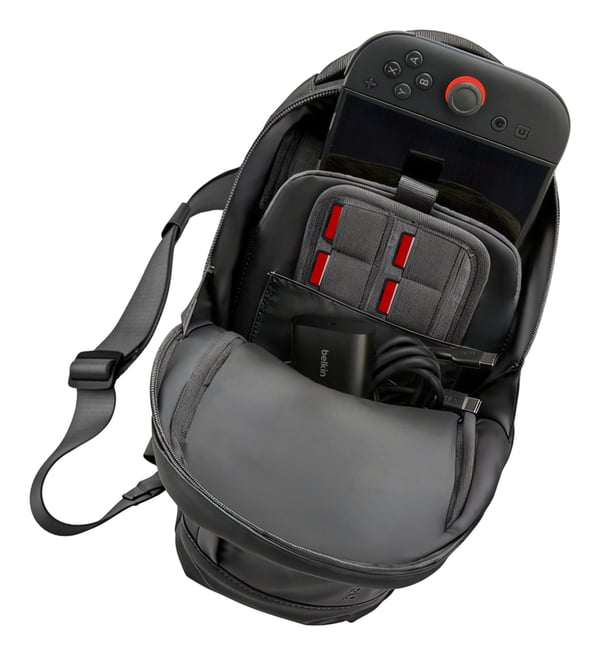 Belkin ENA022HQBK kannettavan pelikonsolin suojakotelo Kantolaukku Nintendo Musta