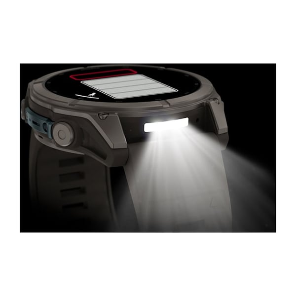 Pikkukuva 11 / 13: Garmin fēnix 9 3,56 cm (1.4") AMOLED 51 mm Digitaalinen 454 x 454 pikseliä Kosketusnäyttö Titaani Wi-Fi GPS (satelliitti)