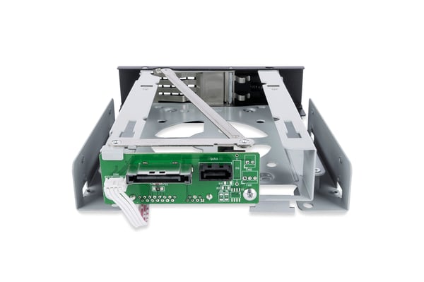 Icy Dock MB171SP-1B drive bay panel 13,3 cm (5.25") Bærerpanel Sort, Sølv