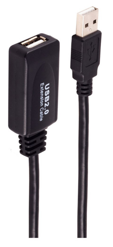 shiverpeaks BS13-26075 USB-kabel USB 2.0 10 m USB A 0,48 Gbit/sek. Sort