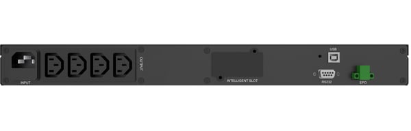 Miniatyrbillede 4 af 4: PowerWalker VI 750 R1U IEC UK UPS-enhed Interaktivt indgangsstik 0,75 kVA 450 W 4 AC stikkontakt(er)
