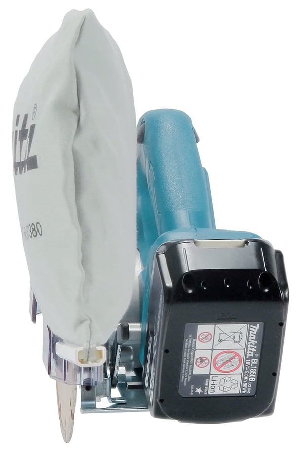 Miniatyrbild 9 av 9: Makita DCC500Z bärbar cirkelsåg 12,5 cm Grön