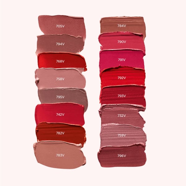 Miniatyrbillede 2 af 6: Clarins Joli Rouge Velvet 3,5 g 758V sandy pink Mat