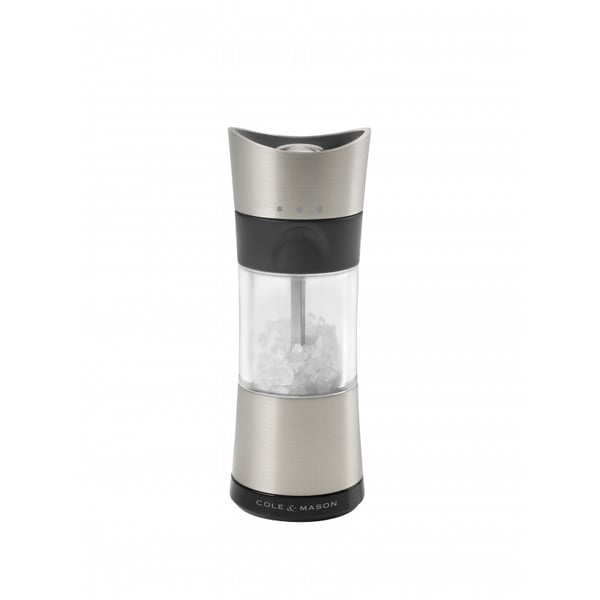 Cole & Mason 5011268872044 krydderikværn Saltkværn Sort, Krom, Transparent