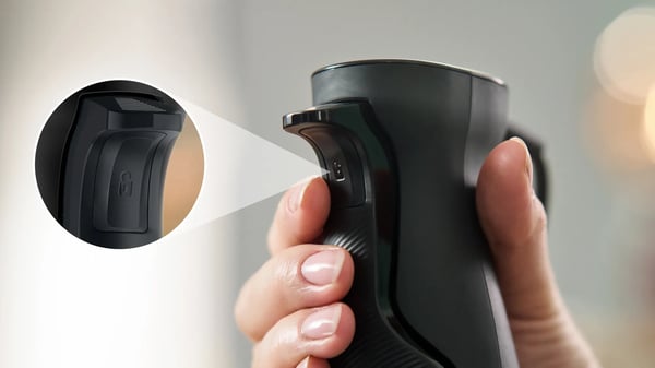Miniatyrbillede 8 af 12: Bosch Serie 6 MSM6M621 blender 0,5 L Nedsænkning blender 1000 W Sort, Rustfrit stål