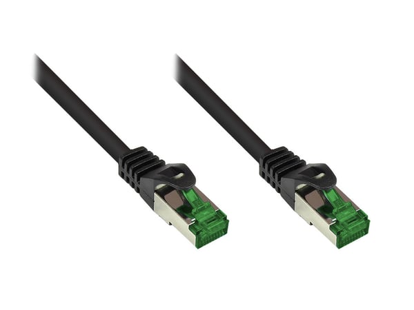 Alcasa 8062-H600S nätverkskablar Svart 60 m Cat6a S/FTP (S-STP)