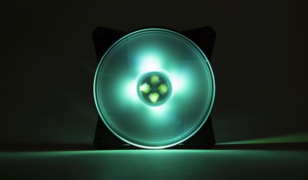 Cooler Master MasterFan Pro 140 Air Flow RGB Suoritin Tuuletin Musta, Läpinäkyvä