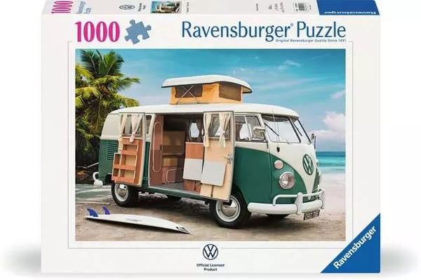 Ravensburger 12000579 palapeli Väripalapeli 1000 kpl Ajoneuvot