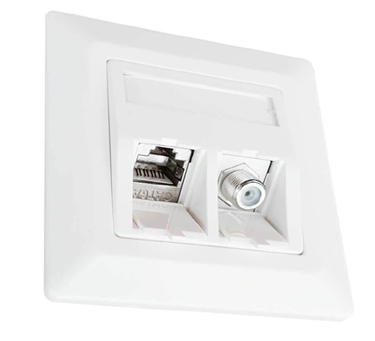 Kathrein ESN 300 eluttag RJ-45 + SAT Vit