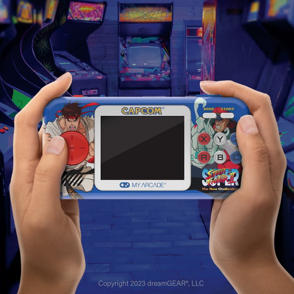 Miniatyrbillede 4 af 20: My Arcade Super Street Fighter II Pocket Player Pro bærbar spilkonsol 6,98 cm (2.75") Flerfarvet