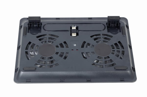 Gembird NBS-2F15-05 køling til laptop 39,6 cm (15.6") 1500 rpm Sort
