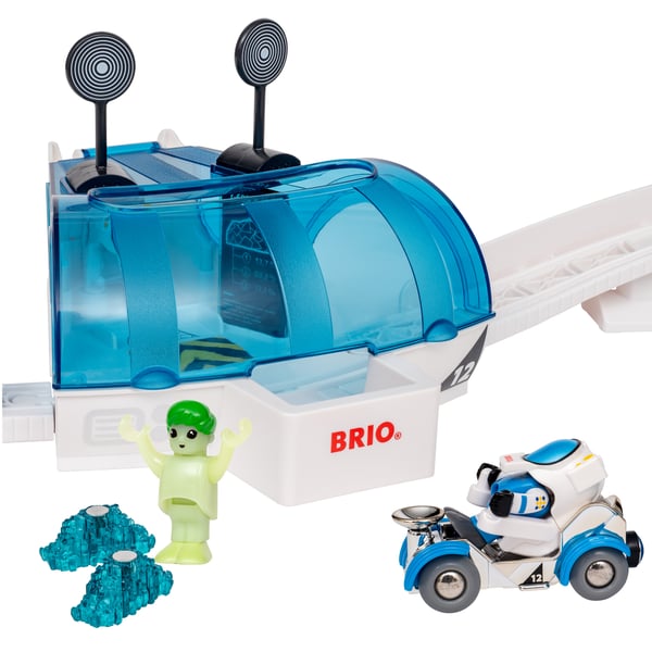 BRIO Togbane-sæt Rumstation