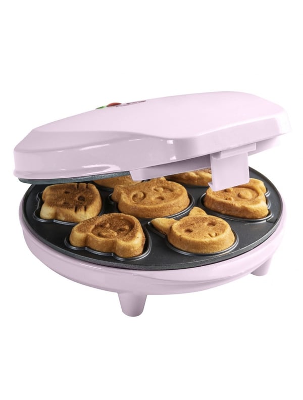 Bestron AAW700P kageform 7 småkager 700 W Lyserød