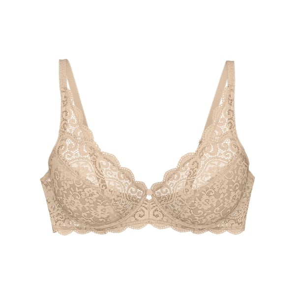 Miniatyrbillede 1 af 5: Triumph Amourette Floral Lace BH Blød kop Bøjle