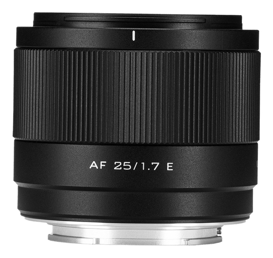 Miniatyrbild 2 av 9: VILTROX AF 25 1.7 E kameraobjektiv Cinema-objektiv Fullformatsobjektiv Svart