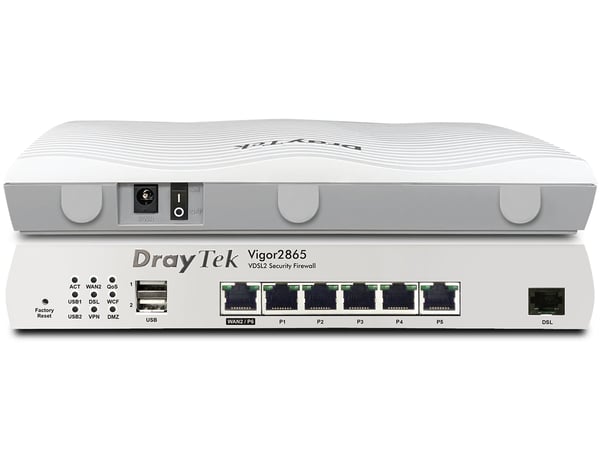 DrayTek Vigor 2865 kabelforbundet router Gigabit Ethernet