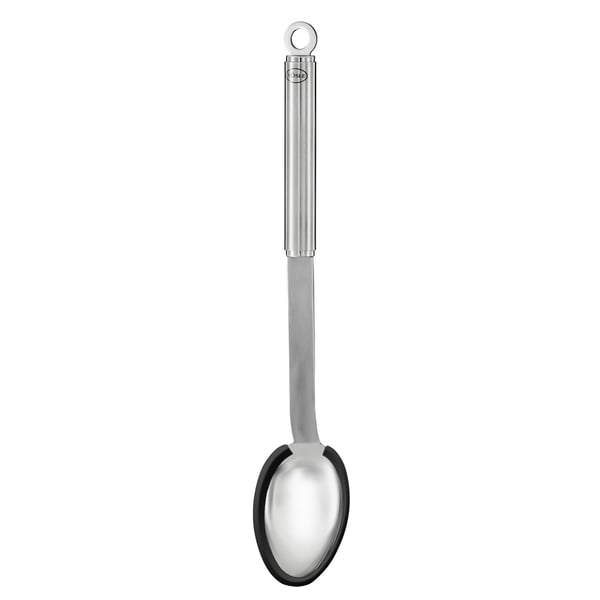 RÖSLE 10634 ske Madlavningsske Silikone, Rustfrit stål Sort, Rustfrit stål 1 stk